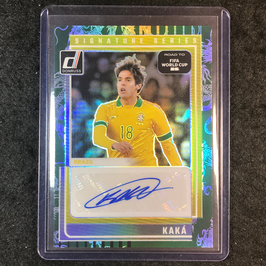 2025-26 Donruss Road to FIFA World Cup KAKA Signature Series Auto Dragon 28/99