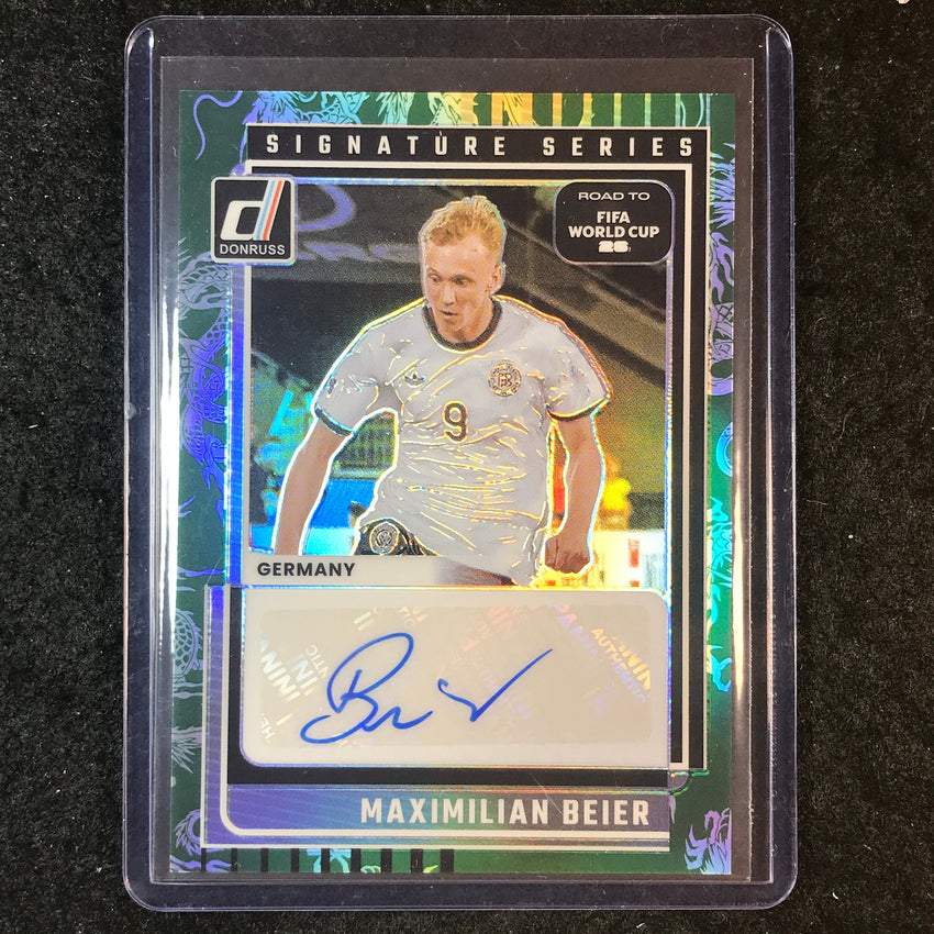 2025-26 Donruss Road to World Cup MAXIMILIAN BEIER Series Auto Dragon 23/99