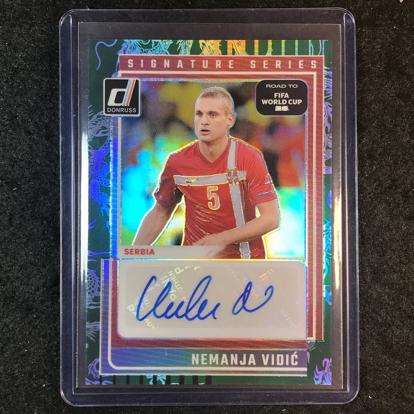 2025-26 Donruss Road to World Cup NEMANJA VIDIC Series Auto Dragon 99/99