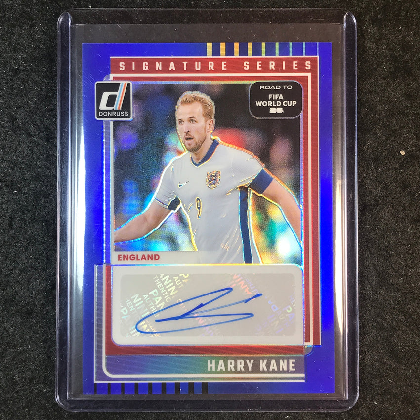 2025-26 Donruss Road to World Cup HARRY KANE Signature Series Auto Blue 48/49