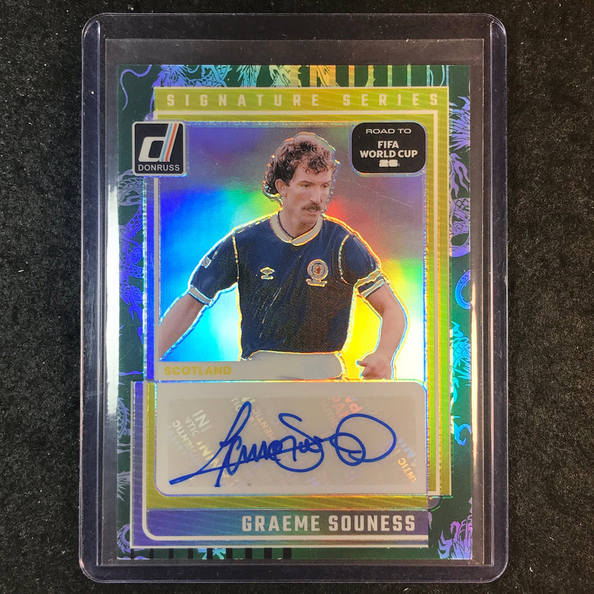 2025-26 Donruss Road to World Cup GRAEME SOUNESS Series Auto Dragon 3/10