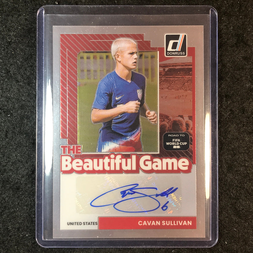2025-26 Donruss Road to World Cup CAVAN SULLIVAN Beautiful Game Auto Base #BG-CS