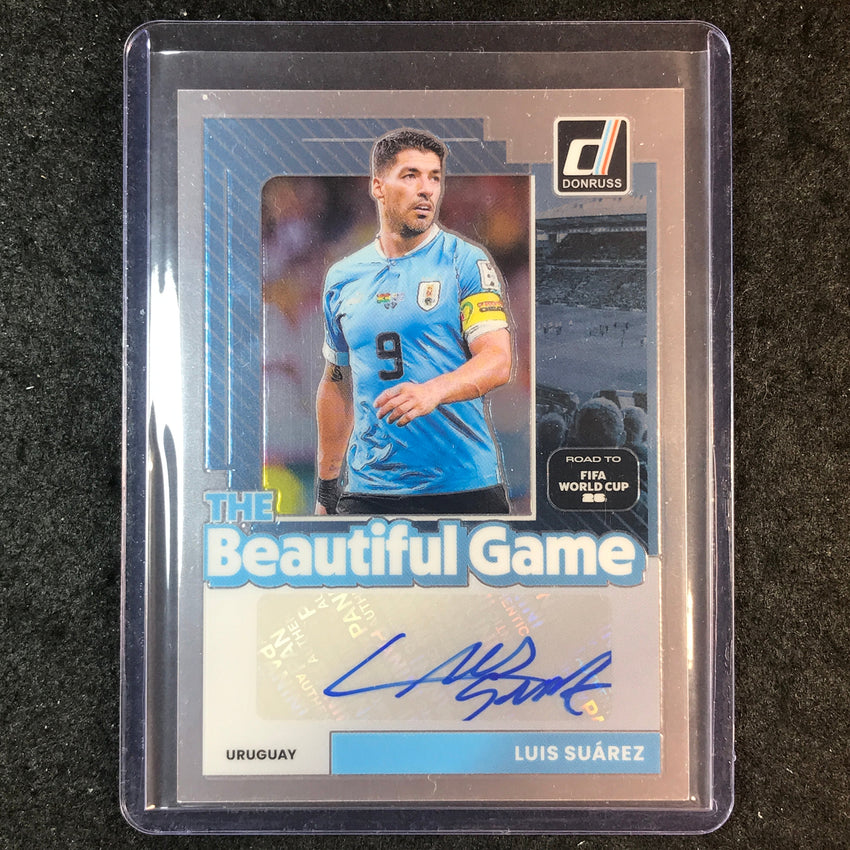 2025-26 Donruss Road to World Cup LUIS SUAREZ Beautiful Game Auto Base #BG-LS