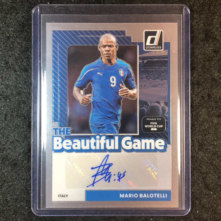2025-26 Donruss Road to World Cup MARIO BALOTELLI Beautiful Auto Base #BG-MB