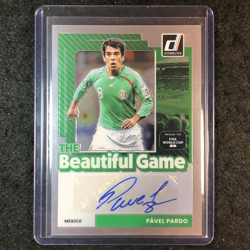 2025-26 Donruss Road to World Cup PAVEL PARDO Beautiful Game Auto Base #BG-PP