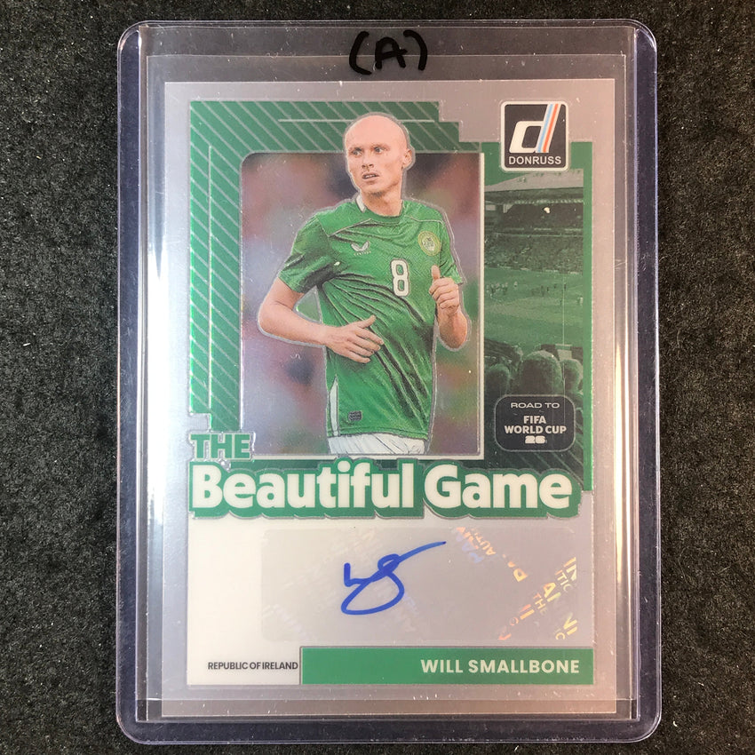 2025-26 Donruss Road to World Cup WILL SMALLBONE Beautiful Auto Base #BG-WS (A)