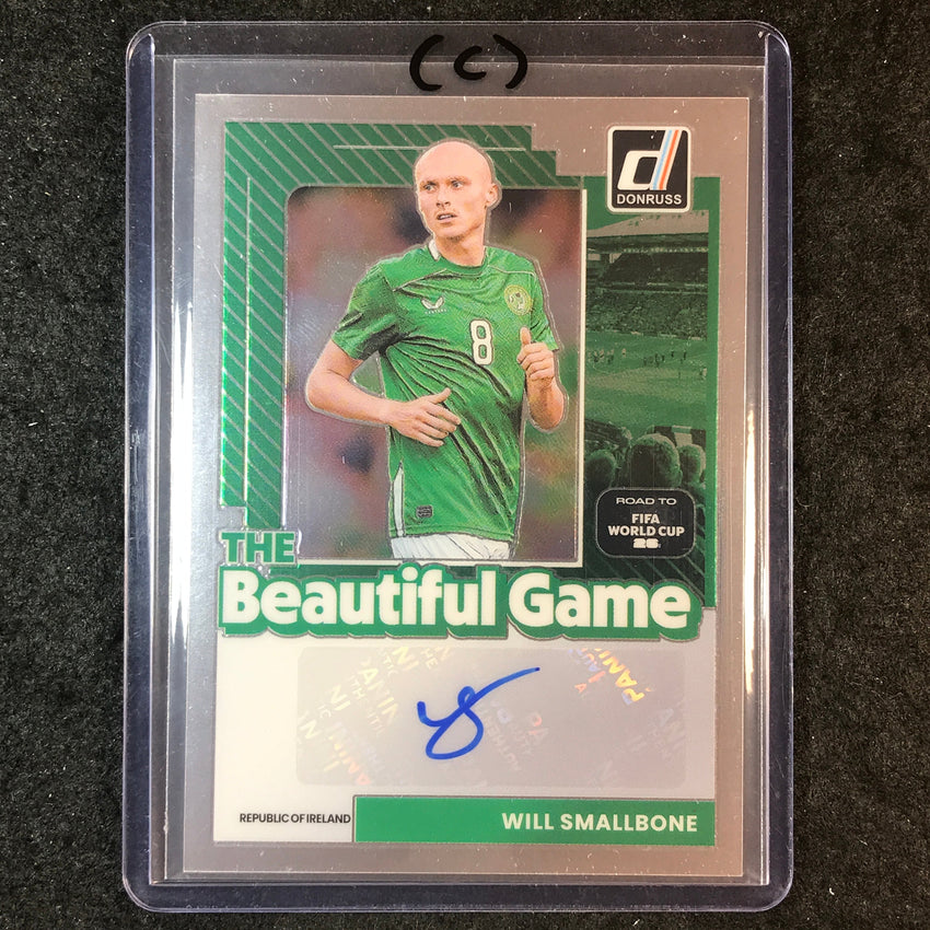 2025-26 Donruss Road to World Cup WILL SMALLBONE Beautiful Auto Base #BG-WS (C)