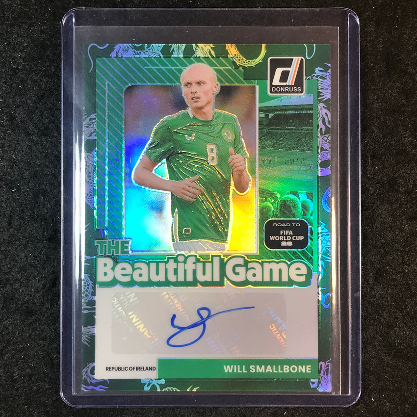 2025-26 Donruss Road to World Cup WILL SMALLBONE Beautiful Auto Dragon 181/199