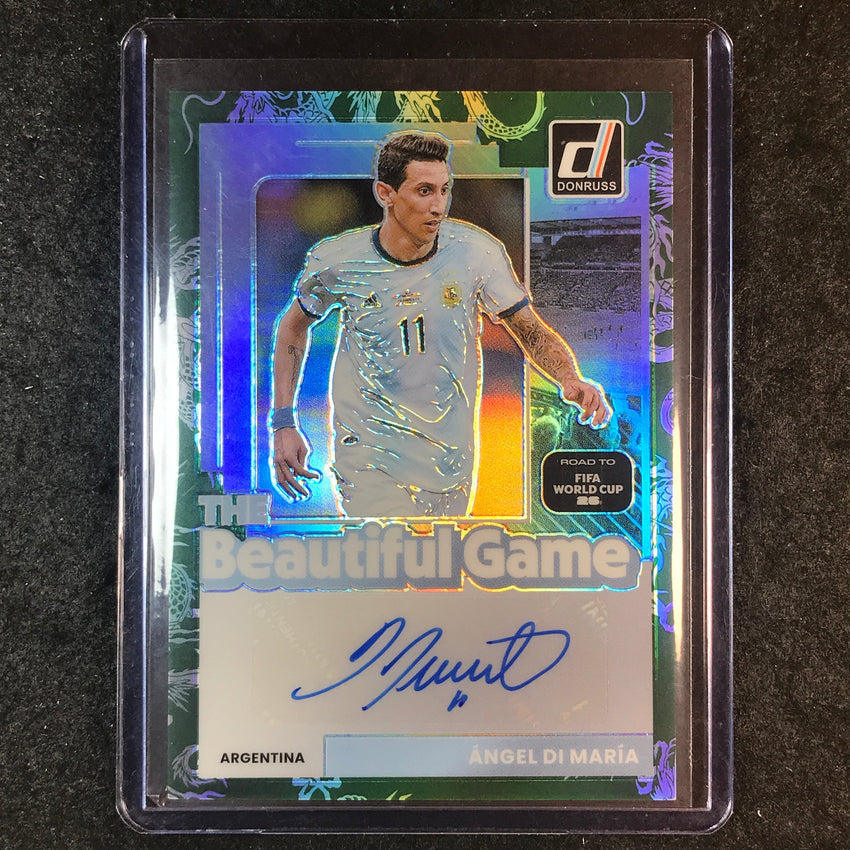 2025-26 Donruss Road to World Cup ANGEL DI MARIA Beautiful Auto Dragon 85/99