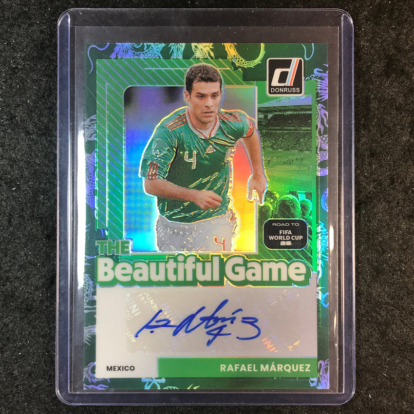 2025-26 Donruss Road to World Cup RAFAEL MARQUEZ Beautiful Auto Dragon 30/99