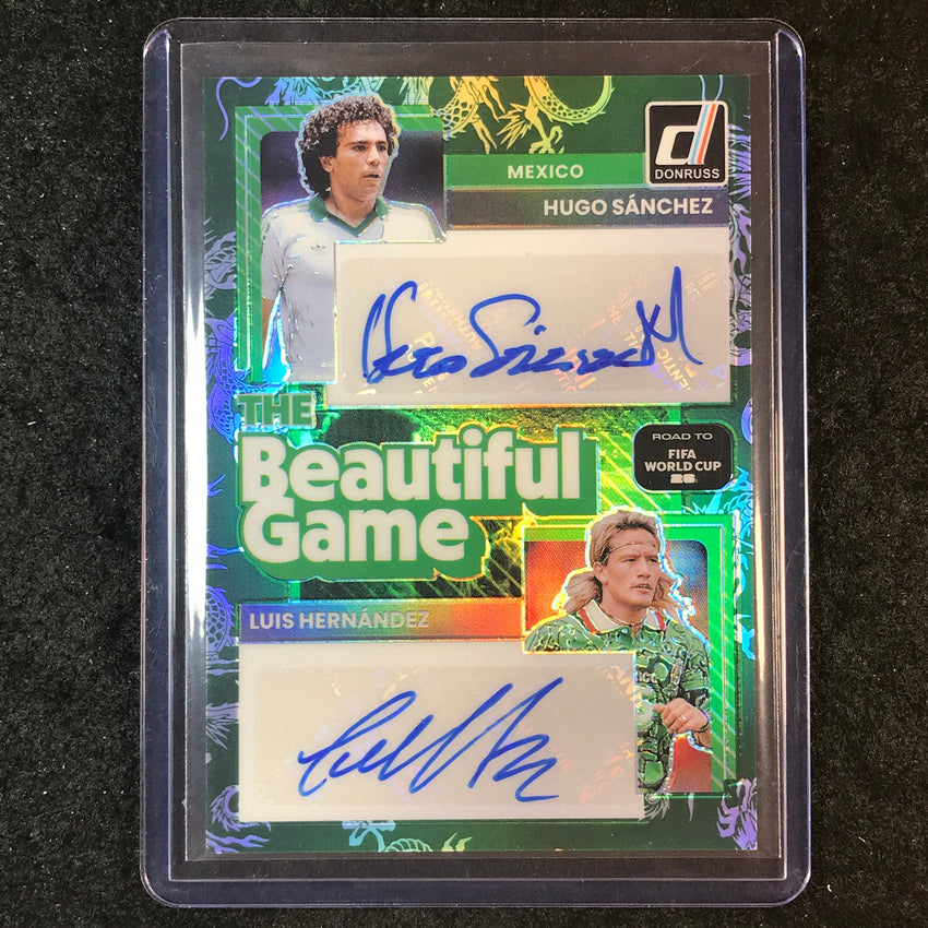 2025-26 Donruss Road to World Cup SANCHEZ LUIS HERNANDEZ Dual Auto Dragon 71/99