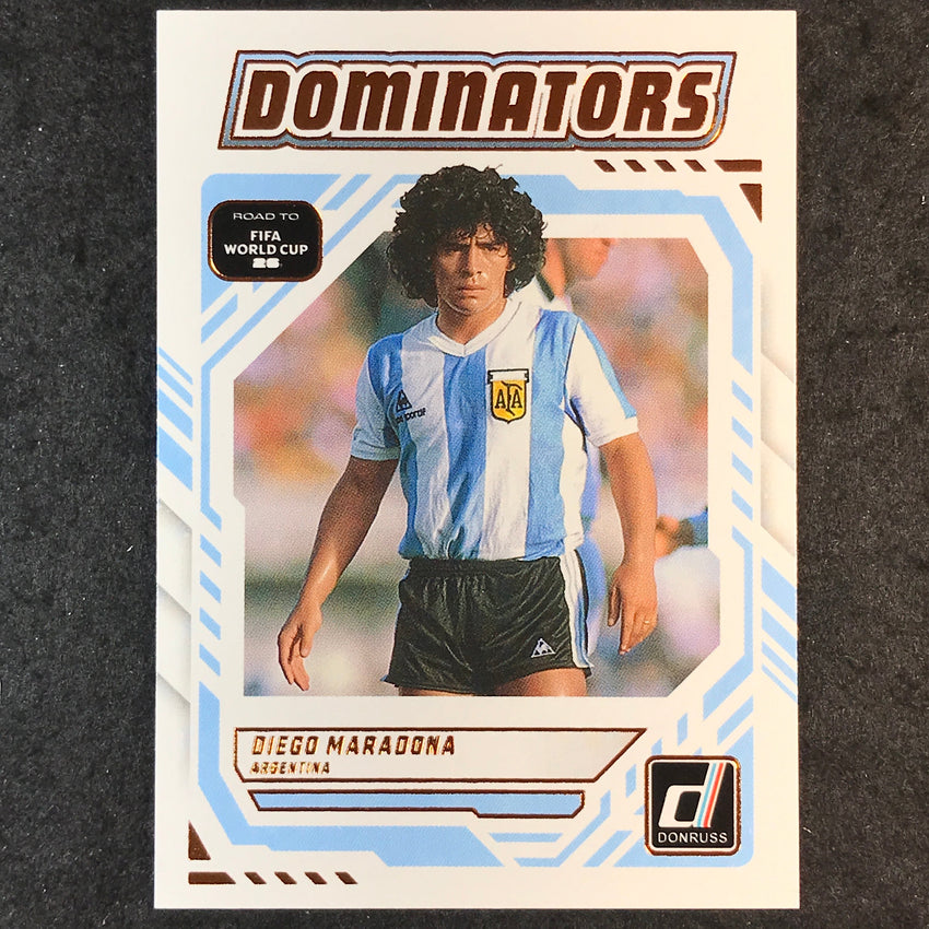 2025-26 Donruss Road to FIFA World Cup DIEGO MARADONA Dominators Bronze #23