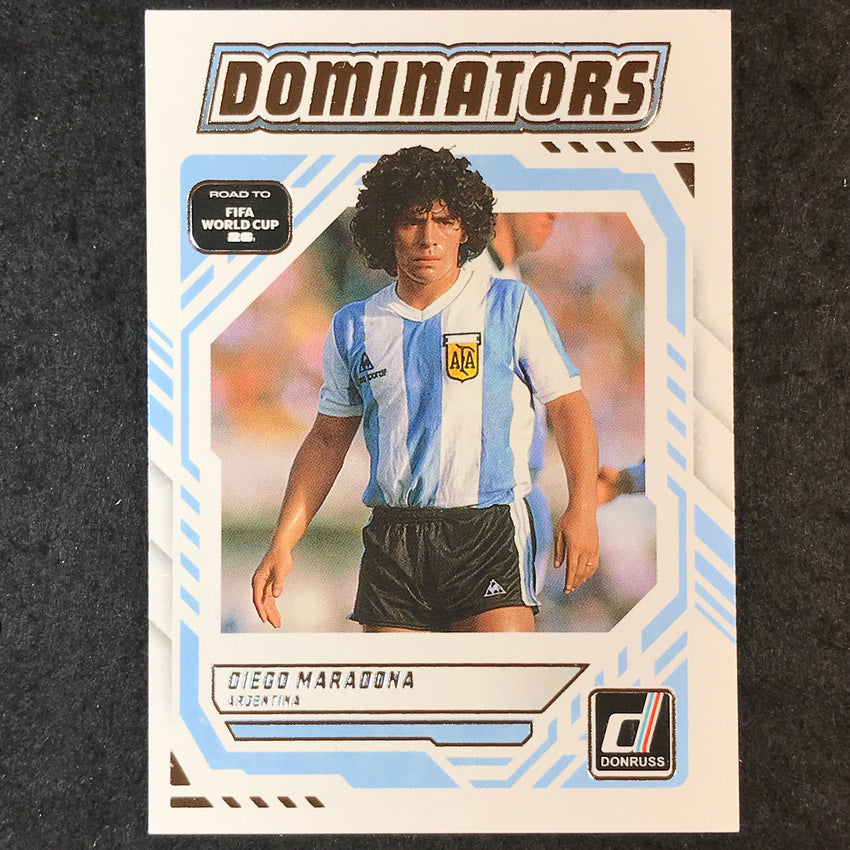 2025-26 Donruss Road to FIFA World Cup DIEGO MARADONA Dominators Silver #23