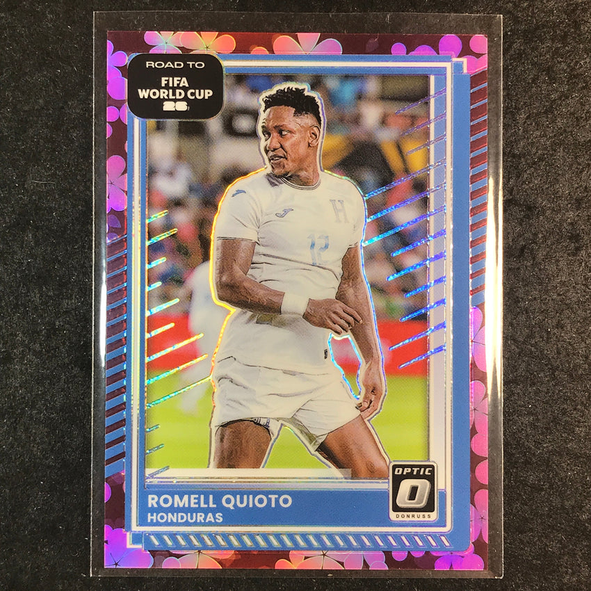 2025-26 Donruss Road to FIFA World Cup ROMELL QUIOTO Optic Plum Blossom #108