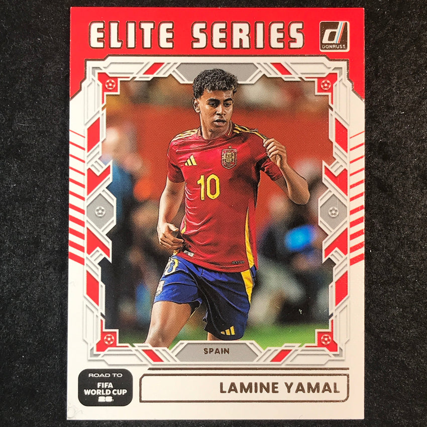 2025-26 Donruss Road to FIFA World Cup LAMINE YAMAL Elite Series Silver #25