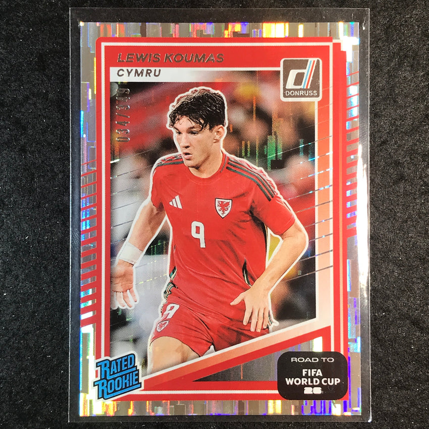 2025-26 Donruss Road to World Cup LEWIS KOUMAS Rated Rookie Silver /349 #207
