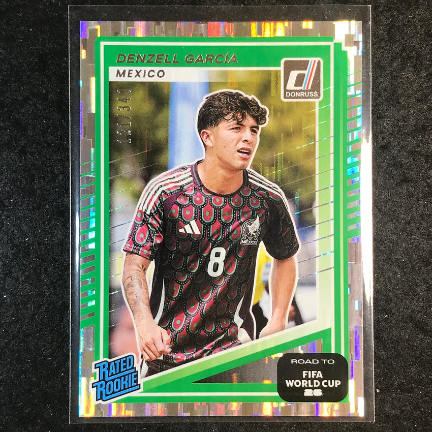 2025-26 Donruss Road to World Cup DENZELL GARCIA Rated Rookie Silver /349 #211