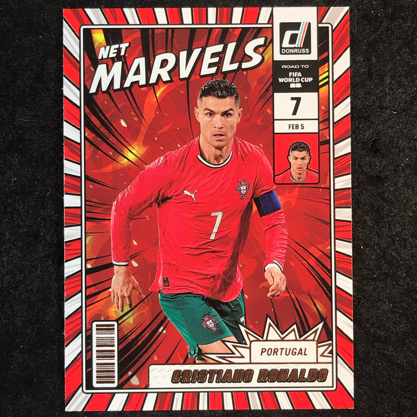2025-26 Donruss Road to FIFA World Cup CRISTIANO RONALDO Net Marvels Bronze #2