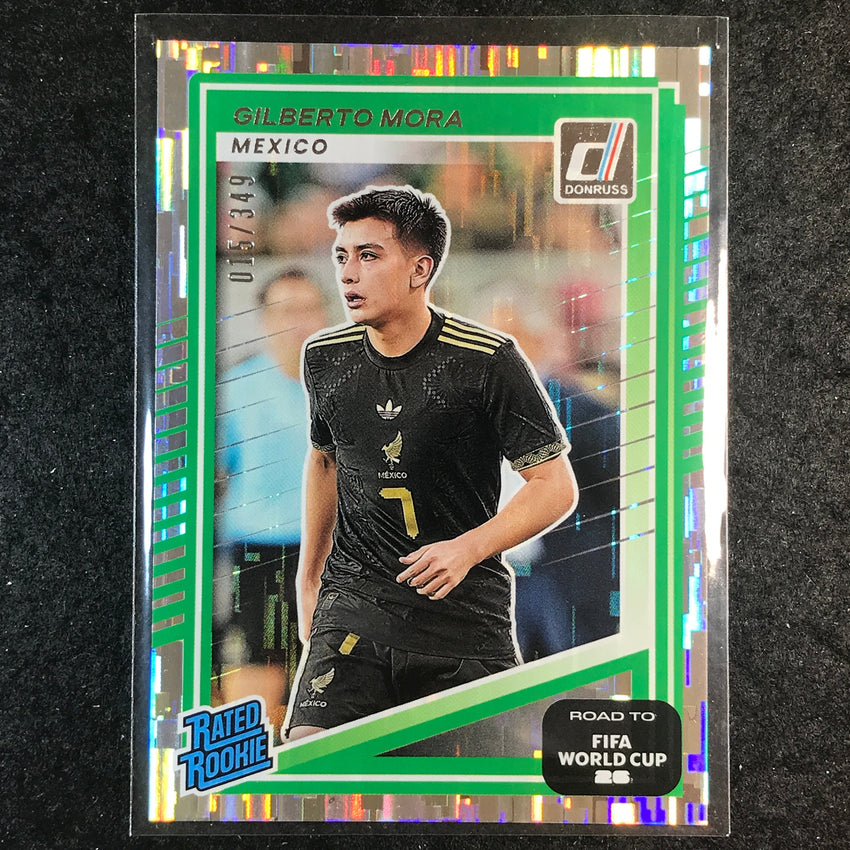 2025-26 Donruss Road to World Cup GILBERTO MORA Rated Rookie Silver /349 #214