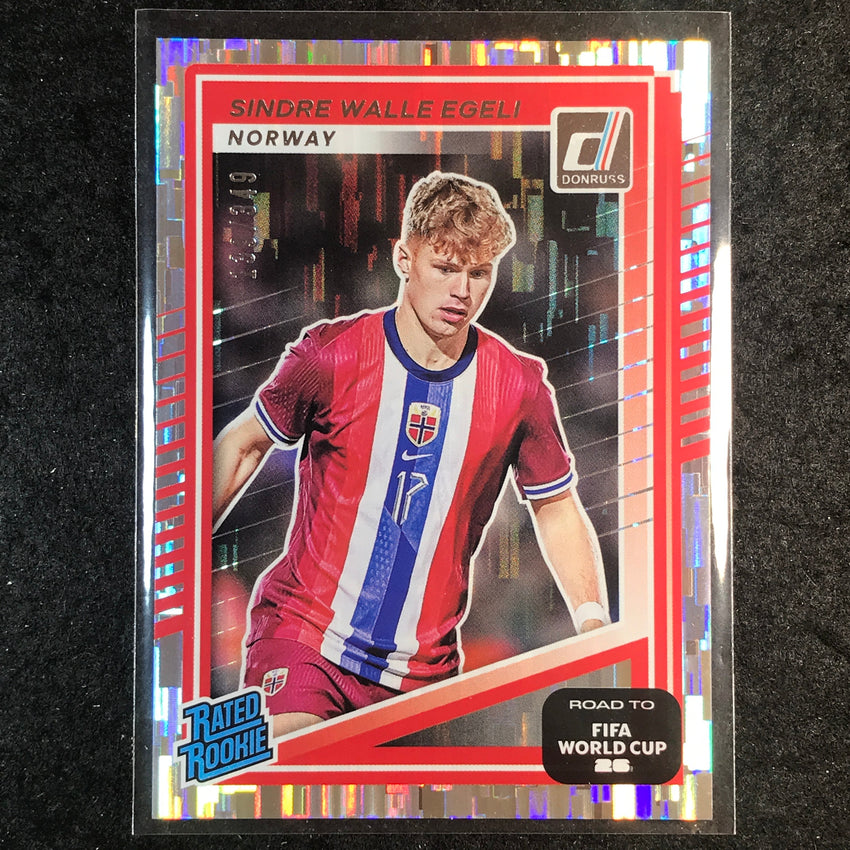 2025-26 Donruss Road to World Cup WALLE EGELI Rated Rookie Silver /349 #223