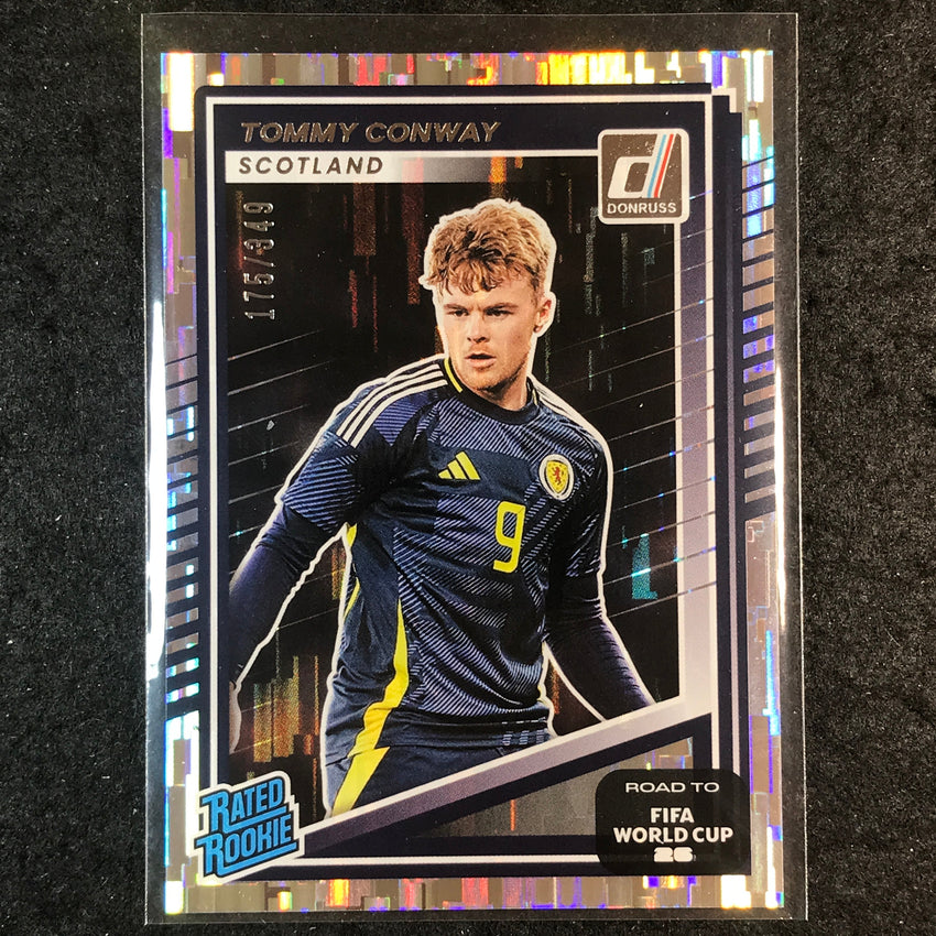 2025-26 Donruss Road to World Cup TOMMY CONWAY Rated Rookie Silver /349 #234