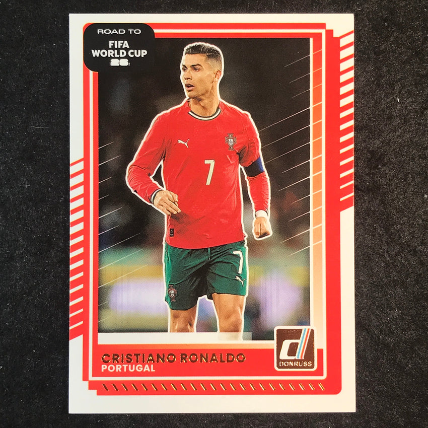 2025-26 Donruss Road to FIFA World Cup CRISTIANO RONALDO Base #91