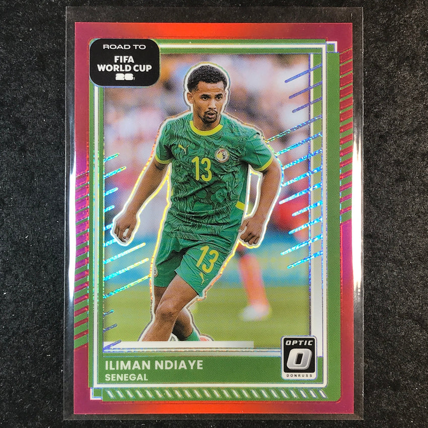 2025-26 Donruss Road to FIFA World Cup ILIMAN NDIAYE Optic Red /199 #5