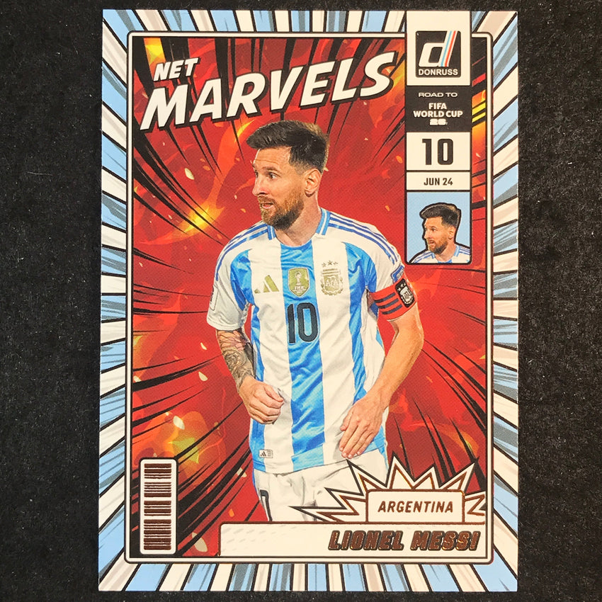 2025-26 Donruss Road to FIFA World Cup LIONEL MESSI Net Marvels Bronze #21