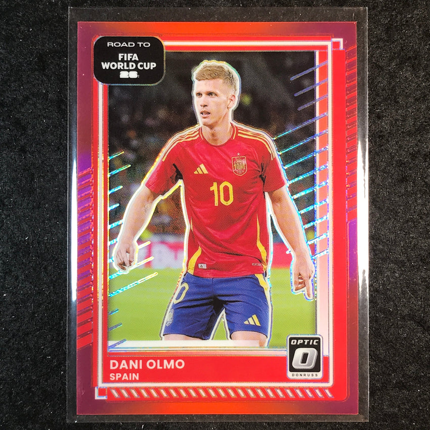 2025-26 Donruss Road to FIFA World Cup DANI OLMO Optic Red /199 #13