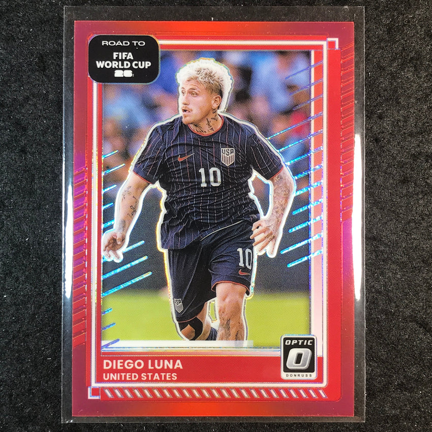 2025-26 Donruss Road to FIFA World Cup DIEGO LUNA Optic Red /199 #26