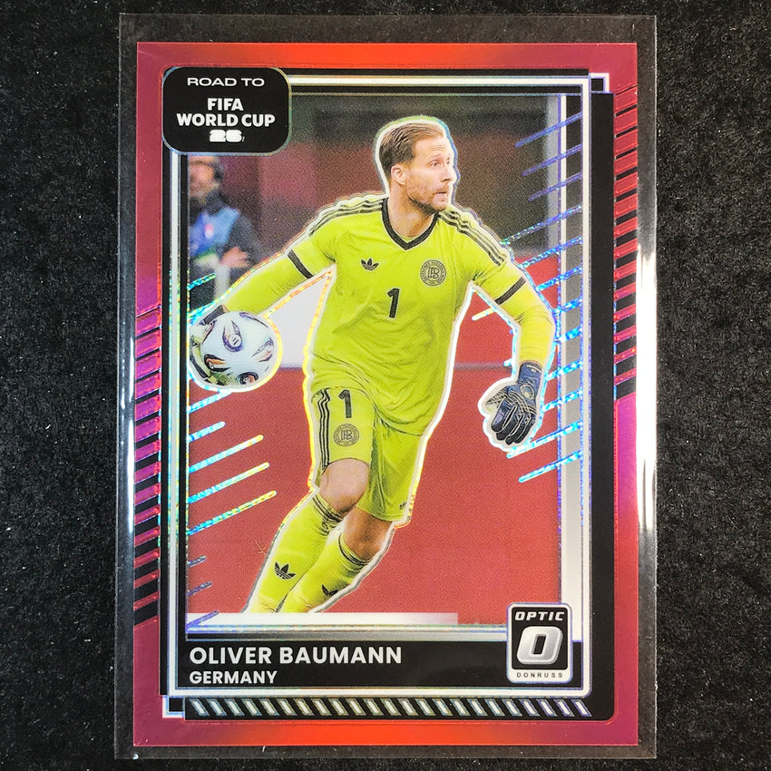 2025-26 Donruss Road to FIFA World Cup OLIVER BAUMANN Optic Red /199 #32
