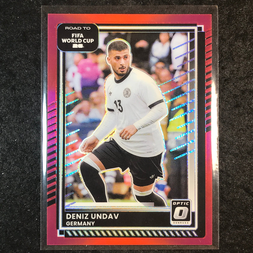 2025-26 Donruss Road to FIFA World Cup DENIZ UNDAV Optic Red /199 #33