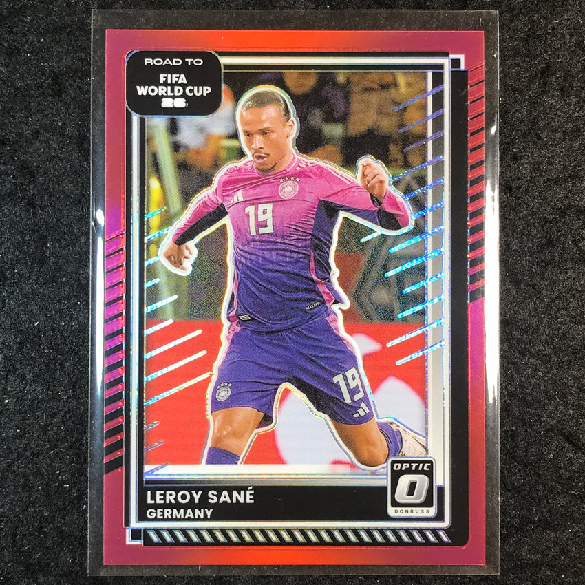 2025-26 Donruss Road to FIFA World Cup LEROY SANE Optic Red /199 #37