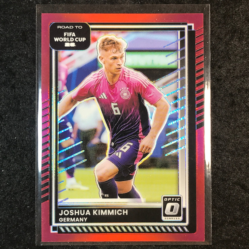 2025-26 Donruss Road to FIFA World Cup JOSHUA KIMMICH Optic Red /199 #39