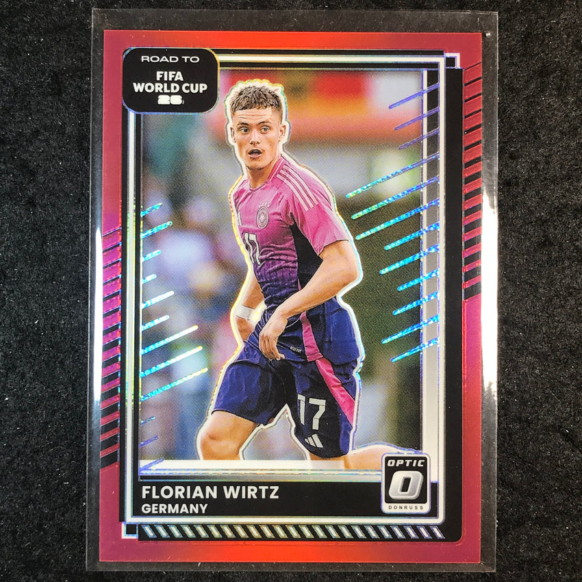 2025-26 Donruss Road to FIFA World Cup FLORIAN WIRTZ Optic Red /199 #43