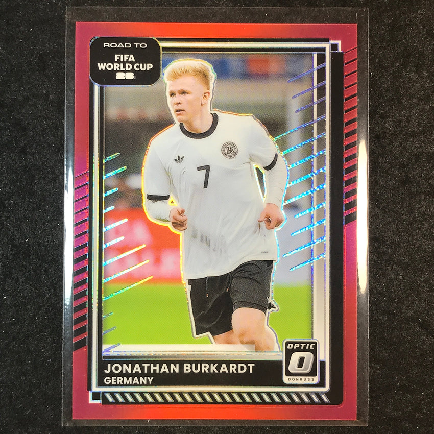 2025-26 Donruss Road to FIFA World Cup JONATHAN BURKARDT Optic Red /199 #44