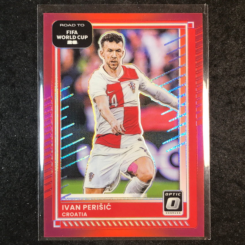2025-26 Donruss Road to FIFA World Cup IVAN PERISIC Optic Red /199 #58