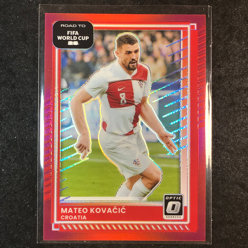2025-26 Donruss Road to FIFA World Cup MATEO KOVACIC Optic Red /199 #59