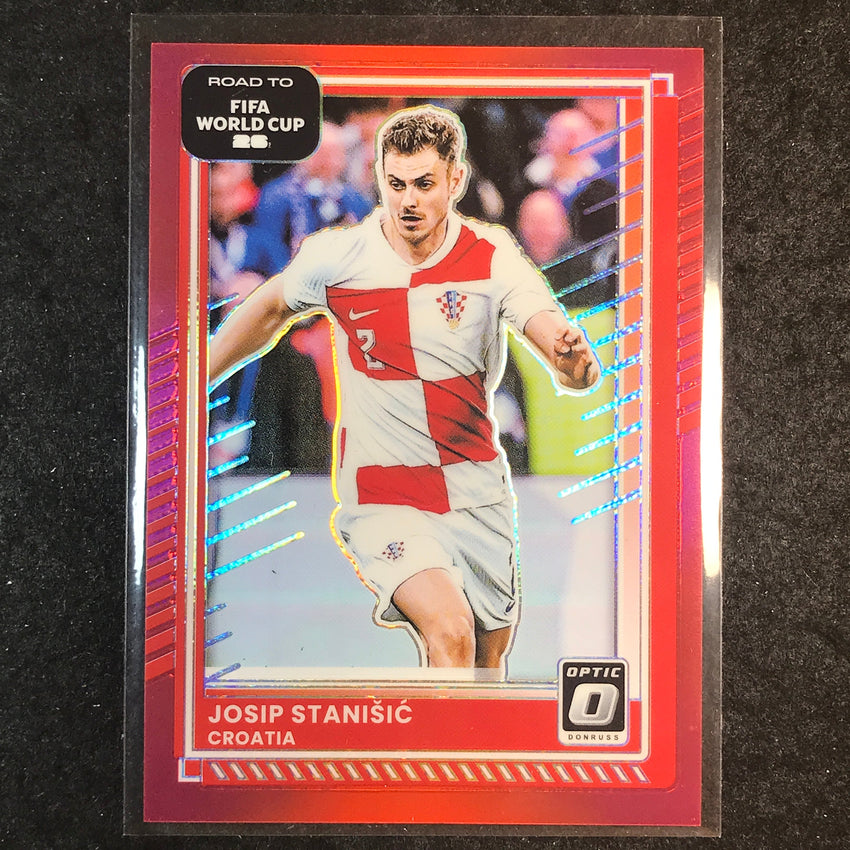 2025-26 Donruss Road to FIFA World Cup JOSIP STANISIC Optic Red /199 #60
