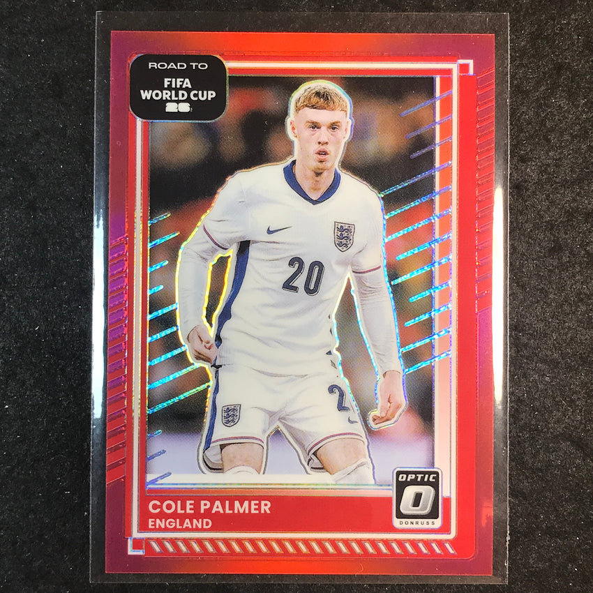 2025-26 Donruss Road to FIFA World Cup COLE PALMER Optic Red /199 #70