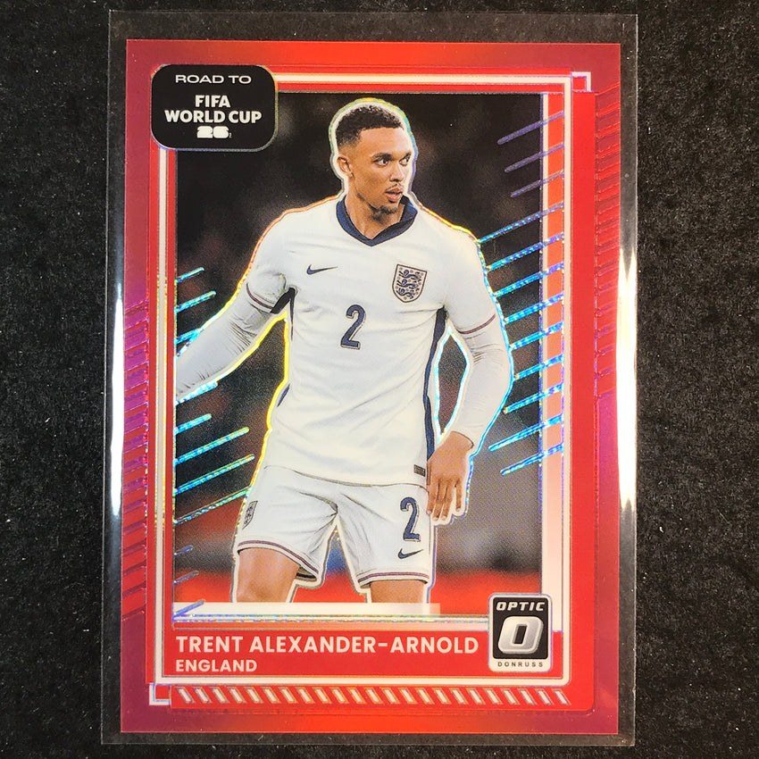 2025-26 Donruss Road to FIFA World Cup TRENT ALEXANDER-ARNOLD Optic Red /199 #71