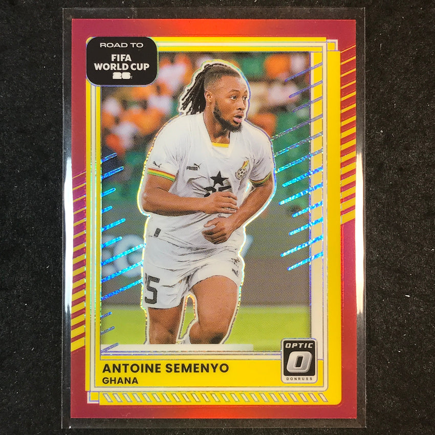 2025-26 Donruss Road to FIFA World Cup ANTOINE SEMENYO Optic Red /199 #131
