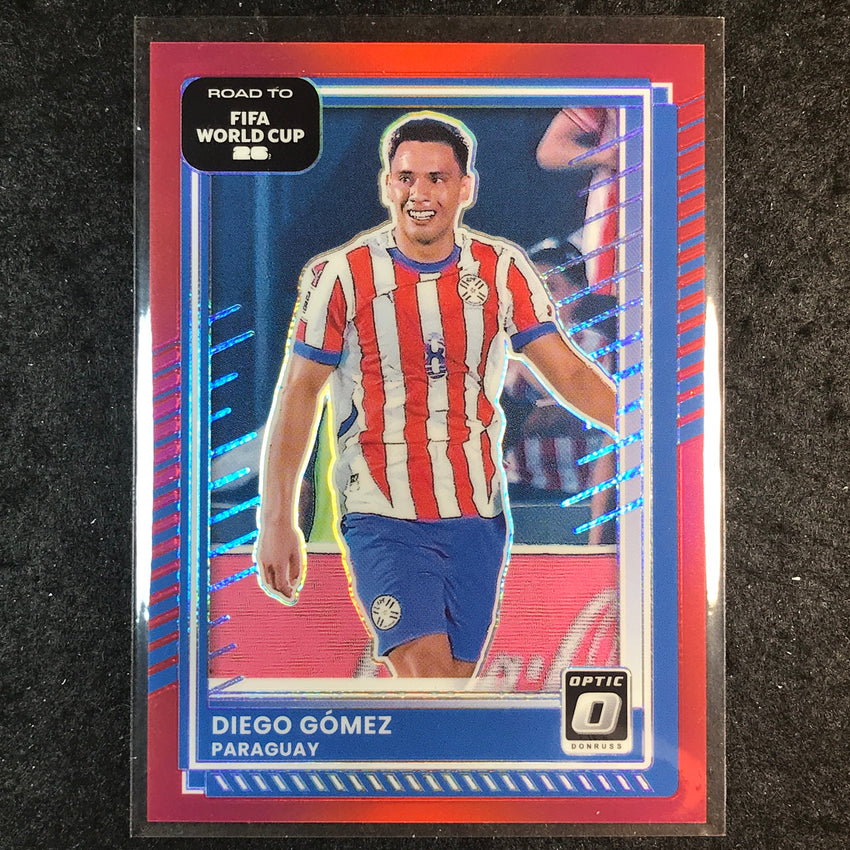2025-26 Donruss Road to FIFA World Cup DIEGO GOMEZ Optic Red /199 #153