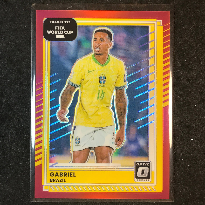 2025-26 Donruss Road to FIFA World Cup GABRIEL Optic Red /199 #180