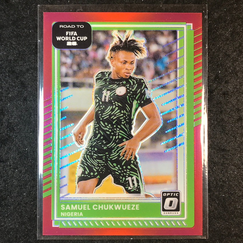 2025-26 Donruss Road to FIFA World Cup SAMUEL CHUKWUEZE Optic Red /199 #194