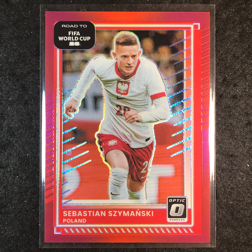 2025-26 Donruss Road to FIFA World Cup SEBASTIAN SZYMANSKI Optic Red /199 #199