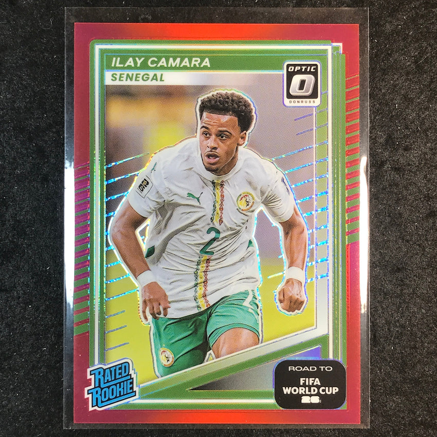 2025-26 Donruss Road to World Cup ILAY CAMARA Rated Rookie Optic Red /199 #237