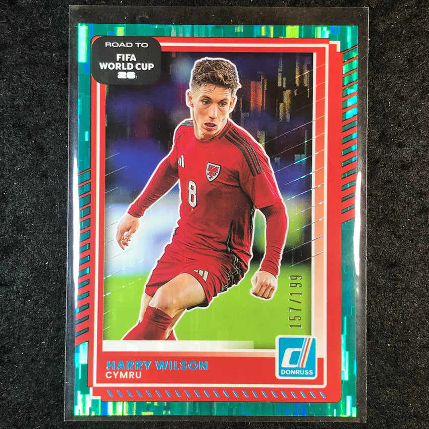 2025-26 Donruss Road to FIFA World Cup HARRY WILSON Base Teal /199 #4