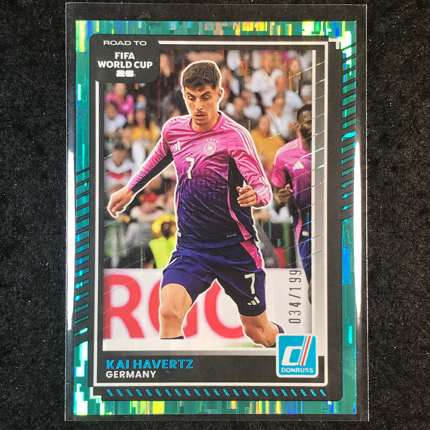 2025-26 Donruss Road to FIFA World Cup KAI HAVERTZ Base Teal /199 #36