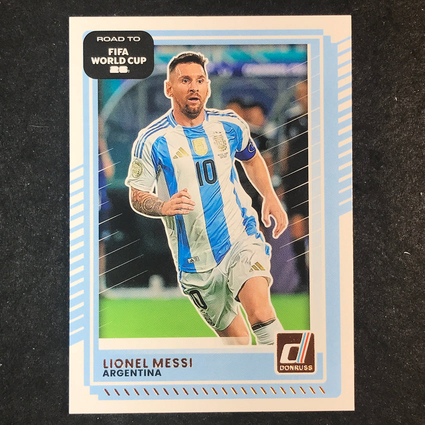 2025-26 Donruss Road to FIFA World Cup LIONEL MESSI Base #154
